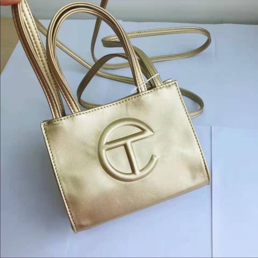 GOLD TELFAR MINI BAG
